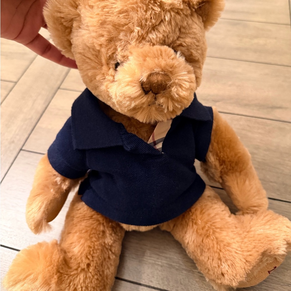 Burberry Teddy Bear with Navy Sweater